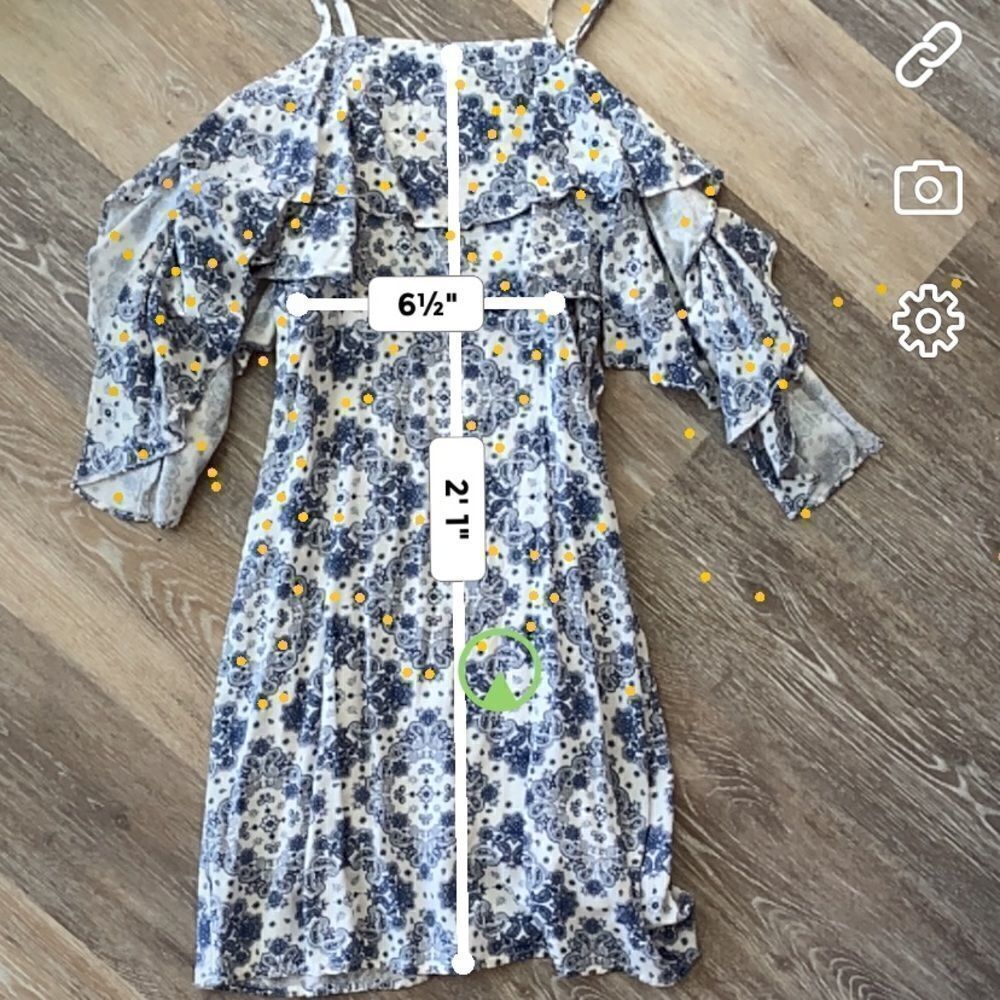 LULUS paisley dress - Picture 4 of 5